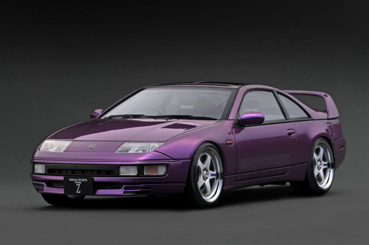 ignition model 1/18 Nissan Fairlady Z（Z32）2by2 Purple 【IG3425】 (ミニカー)