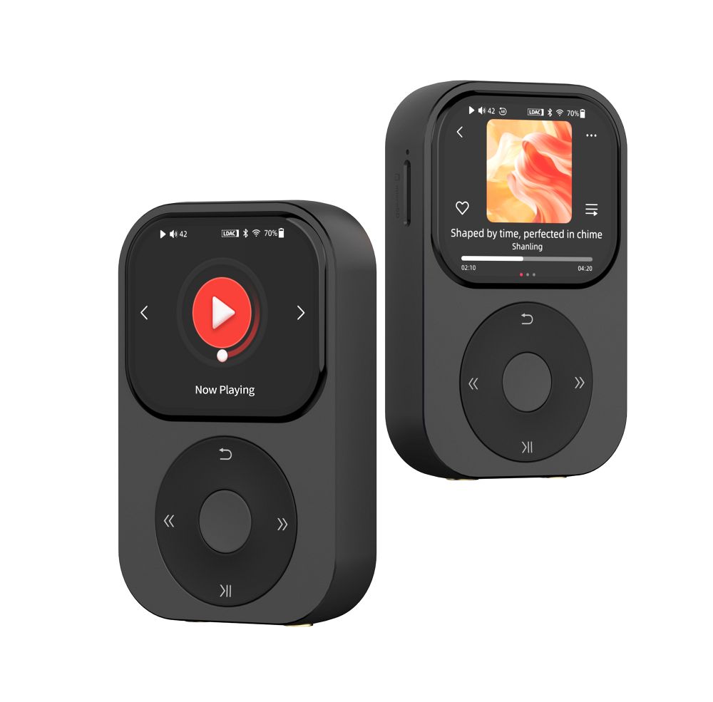 【小さな一台が、音楽をもっと身近にする】
最新のMTouch OSを採用し、Q2はポケットへ気軽に入るサイズと、
本格的な音楽再生をひとつにしたQシリーズのポータブルプレーヤーとして復活しました。
手の中になじむ曲線、親しみやすいカラー、レトロな操作感を備え、毎日の移動に音楽専用機を持つ楽しさを届ける、
現代的なスタイルとレトロスタイルを融合した一台です。
コンパクトにハイクオリティなサウンドをいつでも持ち歩ける、そんなHi-Fiプレーヤーです。

【4基のCS43131で、音楽の細部まで丁寧に描き出す】
D／A変換部にはCirrus Logic製CS43131を4基搭載。
フルバランス設計と組み合わせ、音楽の細部を見通しながら、エネルギーや躍動感までしっかり伝えるサウンドを目指しました。

【イヤホンからヘッドホンまで、柔軟に駆動できる出力性能を備える】
100段階の音量調整とLow／Highの2段階ゲインを備えるQ2は、高感度イヤホンではLow Gainで好みの音量へ細かく合わせ、
より高い駆動力を必要とするヘッドホンではHigh Gainへと変更することで自由度の高いセットアップを実現します。

【ワイヤレスも、有線も。聴き方をひとつに決めない。送信・受信に対応するBluetooth機能】
Bluetooth 5.2を採用し、送受信対応Bluetooth機能を備えるQ2は、
Bluetoothトランスミッターとして、Q2の音楽をワイヤレスヘッドホンやスピーカーへと送信できます。
また、受信機能も備え、Bluetoothレシーバーとしてスマートフォンの音声を受信し、有線イヤホンでQ2のサウンドを楽しめます。

【最大2TBに対応する、microSDカードスロット】
microSDカードは理論値で最大2TBに対応し、ユーザーのニーズに合わせて、お好みの容量を選択することが可能です。
大容量の音源をまとめて保管し、ライブラリでタグ情報からアーティストやアルバムを探すことも、
いつものフォルダ構成から選択することもできます。
※楽曲ライブラリへ登録できる曲数は最大20,000曲となります。

【USB-DACモードとUSBデジタルトランスポート】
Q2は、PCやMacとUSB接続すれば、USB-DACとして動作し、パソコンの音声をQ2のDACで変換し、いつものイヤホンで楽しめます。
USB-CポートはUSBデジタルトランスポートにも対応し、
外部USB-DACやUSB Type-Cイヤホンへデジタル信号を出力するデジタルトランスポートとしても使用できます。
※USB-DAC機能利用の際は、Windows PCではドライバのインストールが必要となります。

【付属品】
・TPU保護ケース
・USB-A to Cケーブル
・クイックスタートガイド
・製品保証書

※製品仕様・付属品内容は予告なく変更する場合がございます。あらかじめご了承ください。

【製品仕様】
●サイズ：80×50×13.5mm（スクリーン部含む：14.2mm）
●重量：83g
●画面：2.09インチ 320×375 タッチスクリーン
●DAC：Cirrus Logic CS43131 × 4
●連続再生時間：13.5時間（シングルエンド） ／ 12.5時間（バランス）
●バッテリー容量：1850mAh 
●ストレージ：最大2TB（※理論値）のmicroSDカード対応
●Bluetooth：送受信対応Bluetooth 5.2
●送受信対応Bluetooth対応コーデック：LDAC、aptX HD、aptX、AAC、SBC
●ハイレゾ対応：768kHz／32bit、DSD512
●USB DAC ハイレゾ：384kHz／32bit
※DSD音源再生時には本体動作負荷により、音飛び等が発生する可能性があります。

●対応オーディオフォーマット：
DSD（「.iso」、「.dsf」、「.dff」） DSTは非対応
iso ／ dxd ／ ape ／ flac ／ wav ／ aiff ／ aif ／ dts ／ mp3 ／ wma ／ aac ／ ogg ／ alac ／ mp2 ／ m4a ／ ac3 ／ m3u ／ m3u8 ／ opus

＜3.5mmシングルエンド・ヘッドホンアウト＞
●Low Gain：30mW＠32Ω（1.0Vrms＠32Ω）
●High Gain：120mW＠32Ω（2.0Vrms＠32Ω）
●周波数特性：20Hz〜40kHz（-1dB）
●THD＋N：0.0005％＠32Ω
●ダイナミックレンジ：125dB＠32Ω
●チャンネルセパレーション：65dB＠32Ω
●S／N比：125dB＠32Ω
●ノイズ：120dB＠32Ω
●出力インピーダンス：1.4Ω

＜4.4mm バランス・ヘッドホンアウト＞
●Low Gain：120mW＠32Ω（2.0Vrms＠32Ω）
●High Gain：425mW＠32Ω（3.7Vrms＠32Ω）
●周波数特性：20Hz〜40kHz（-1dB）
●THD＋N：0.0006％＠32Ω
●ダイナミックレンジ：130dB＠32Ω
●チャンネルセパレーション：110dB＠32Ω
●S／N比：130dB＠32Ω
●ノイズ：120dB＠32Ω
●出力インピーダンス：1.8Ω

＜3.5mm ラインアウト＞
●出力レベル：1.9Vrms
●周波数特性：20Hz〜40kHz（-1dB）
●THD＋N：0.0005％

＜4.4mm ラインアウト＞
●出力レベル：3.8Vrms
●周波数特性：20Hz〜40kHz（-1dB）
●THD＋N：0.0006％

※その他、詳細はメーカー製品ページをご確認ください。