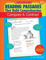 Give students the repeated practice they need to master the reading skill of comparing and contrasting, and succeed on tests! Each of the 35 reproducible pages features a high-interest nonfiction reading passage with test-formatted practice questions (bubble-test and short-answer) that target this essential reading comprehension skill. Flexible and easy to use--in school or at home--the book also includes model lessons, pre- and post-assessments, and an answer key.