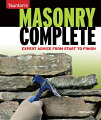 Written for both beginner and advanced home improvers by a second-generation stonesman, this complete masonry guide delves deeply into everything, including buying the right tools, setting up safety precautions, digging a footing, pouring concrete, building a stone fireplace, repairing old masonry, and more.