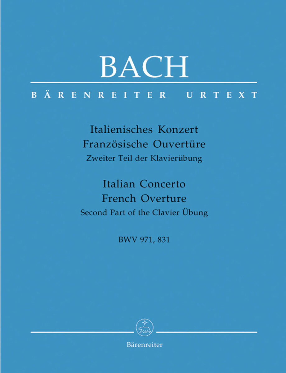 【輸入楽譜】バッハ, Johann Sebastian: イタリア協奏曲 ヘ長調 BWV 971、フランス風序曲 ロ短調 BWV 831/新バッハ全集に基づく原典版/Emery編 [ バッハ, Johann Sebastian ]