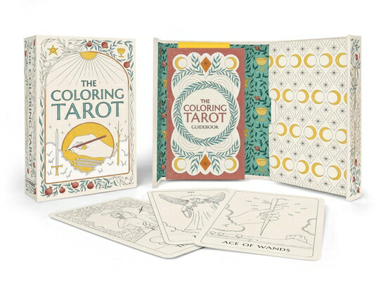 The Coloring Tarot: A Deck and Guidebook to Color and Create FLSH CARD-COLORING TAROT 
