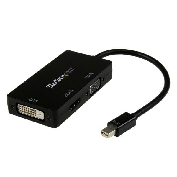 Mini DisplayPortڑgxA/VA_v^ 3C1 ~jfBXvC|[gMini DP - VGA/ DVI/ HDMIϊA_v^ 1920x1200/ 1080p ubN