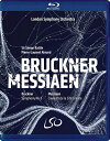 【輸入盤】ブルックナー：交響曲第8番、メシアン：天の都市の色彩　サイモン・ラトル＆ロンドン交響楽団、ピエール＝ロラン・エマール（+DVD） [ ブルックナー (1824-1896) ]