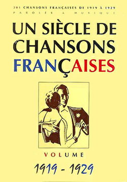 【輸入楽譜】フランス・シャンソンの世紀 1919年ー1929年