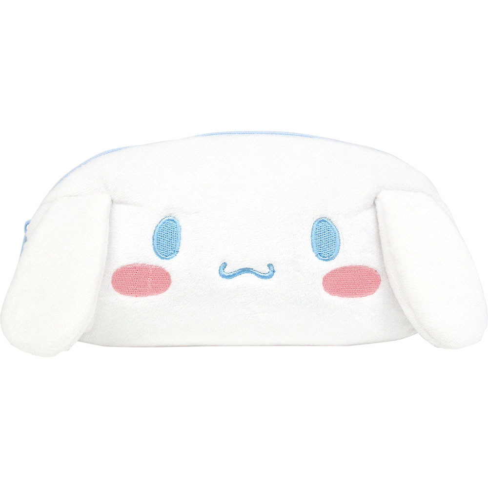 サンリオぬいぐるみフェイスペンポーチ　シナモロール