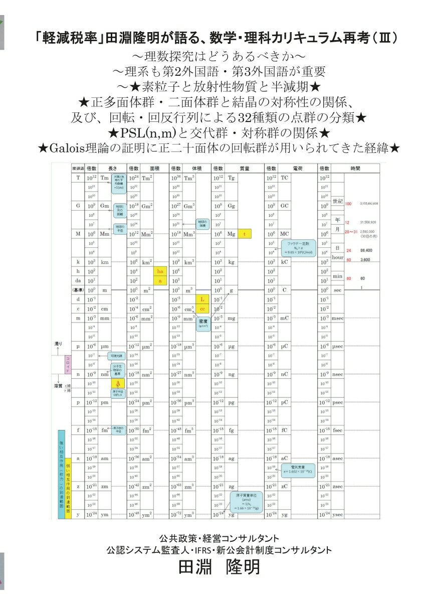 【POD】「軽減税率」田淵隆明が語る、数学・理科カリキュラム再考(3) [ 田淵　隆明 ]のサムネイル