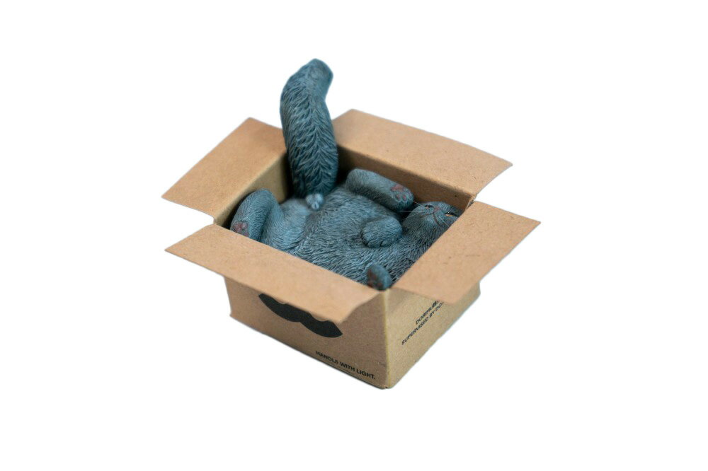 JXKスタジオ ダンボールボックス・キャット B 【JS2504B】 (フィギュア)