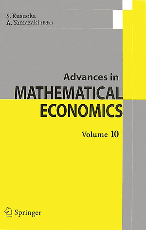 Advances　in　mathematical　economics（volume　10）