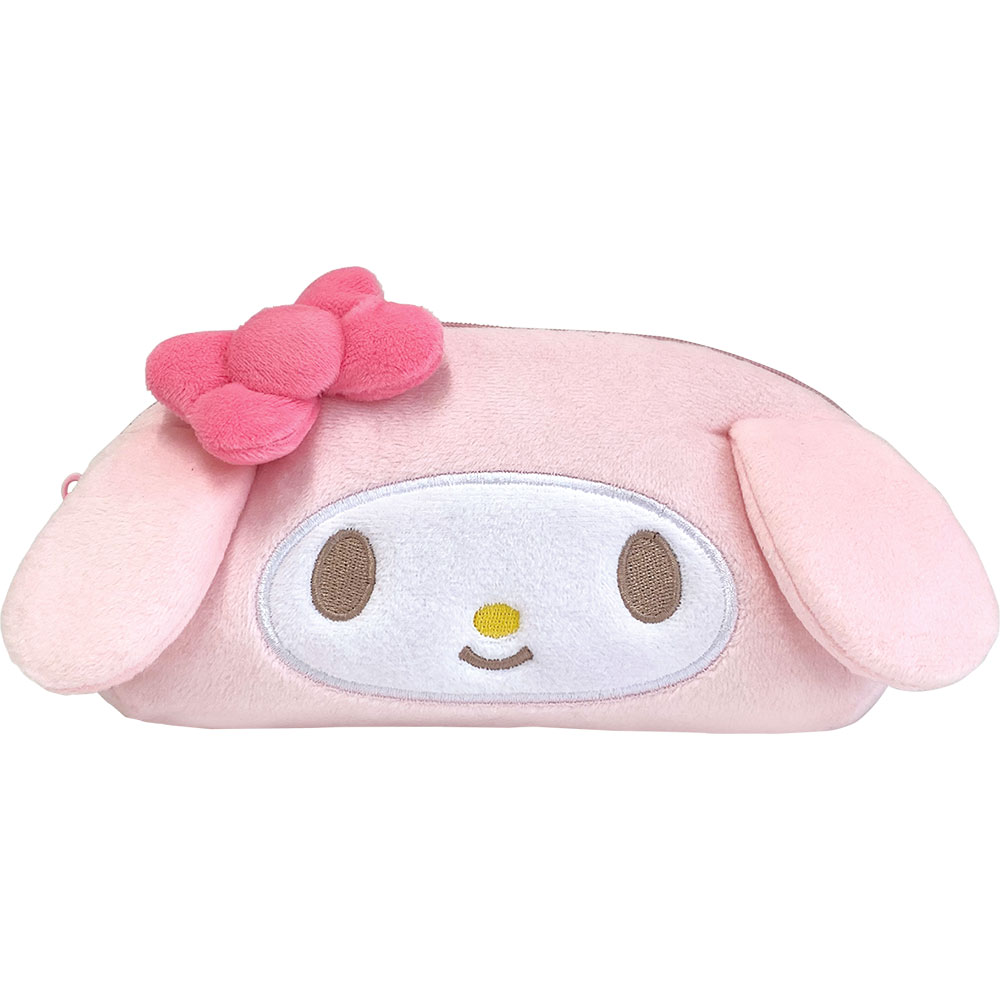 サンリオぬいぐるみフェイスペンポーチ　マイメロディ