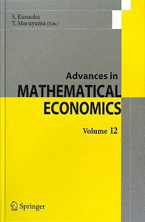 Advances　in　mathematical　econo
