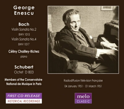 【輸入盤】Octet: Enescu(Vn) Etc +j.s.bach: Violin Sonata, 2, 4, : Chailley-richez(P)