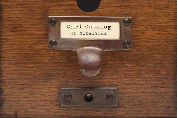 Card Catalog: 30 Notecards from the Library of Congress CARD CATALOG [ Chronicle Books ]