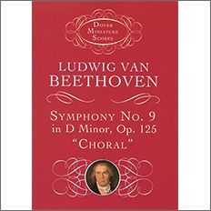 【輸入楽譜】ベートーヴェン, Ludwig van: 交響曲 第9番 ニ短調 Op.125 「合唱付き」: 小型スコア