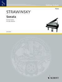 【輸入楽譜】ストラヴィンスキー, Igor: ピアノ・ソナタ (1943年/44年作)