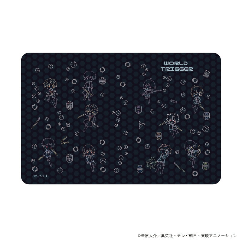 キャラケース「ワールドトリガー」01/ちりばめデザイン(ネオンサインアート)【グッズ】