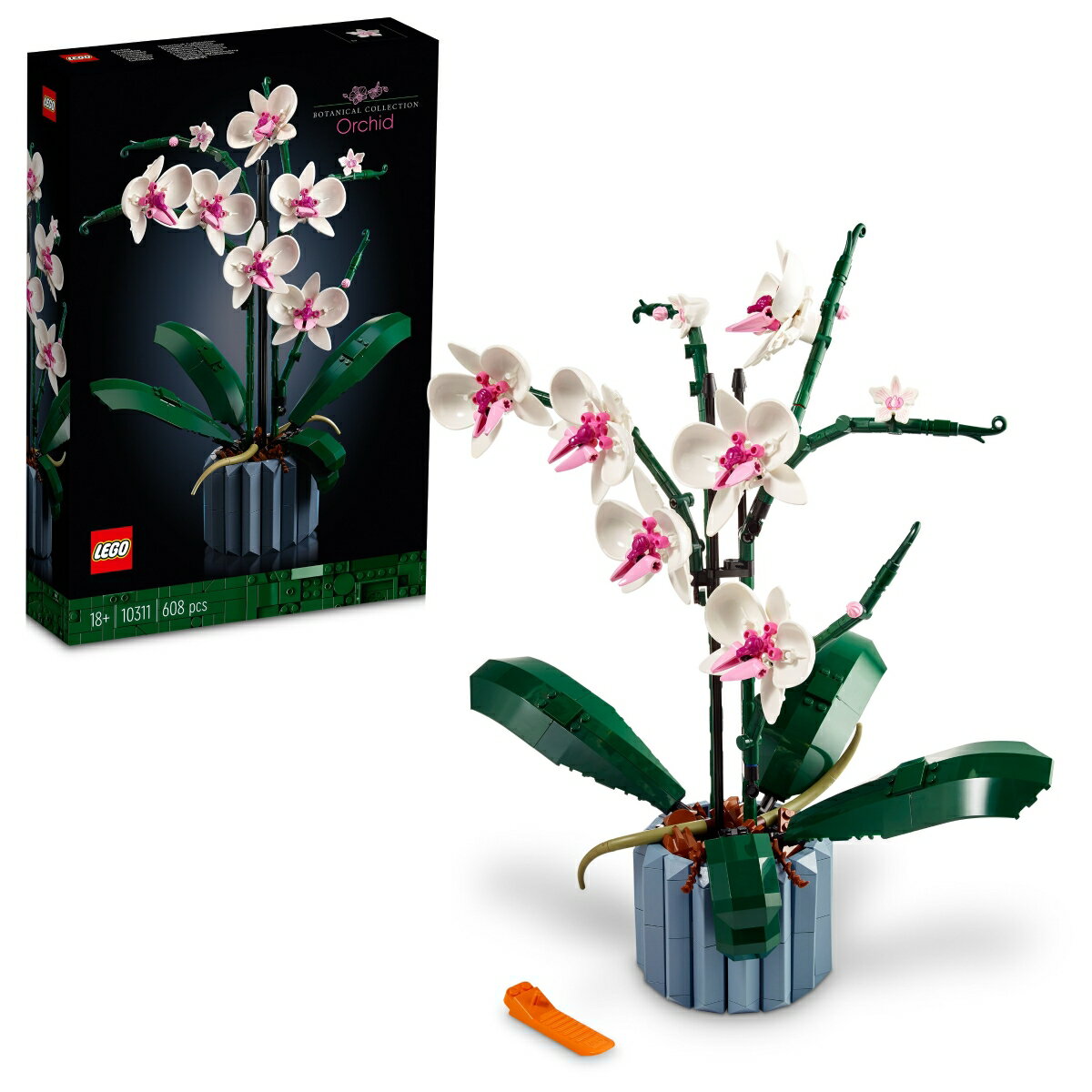 レゴ(LEGO) ボタニカル 胡蝶蘭 【おもちゃ 玩具 プレゼント 誕生日 ブロック クリスマス 男性 女性 花束 造花 飾り インテリア オシャレ 母 父 】 10311