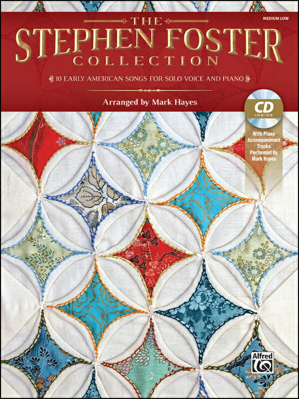 【輸入楽譜】フォスター, Stephen Collins: フォスター歌曲集(中低声用)/Hayes編曲: CD付