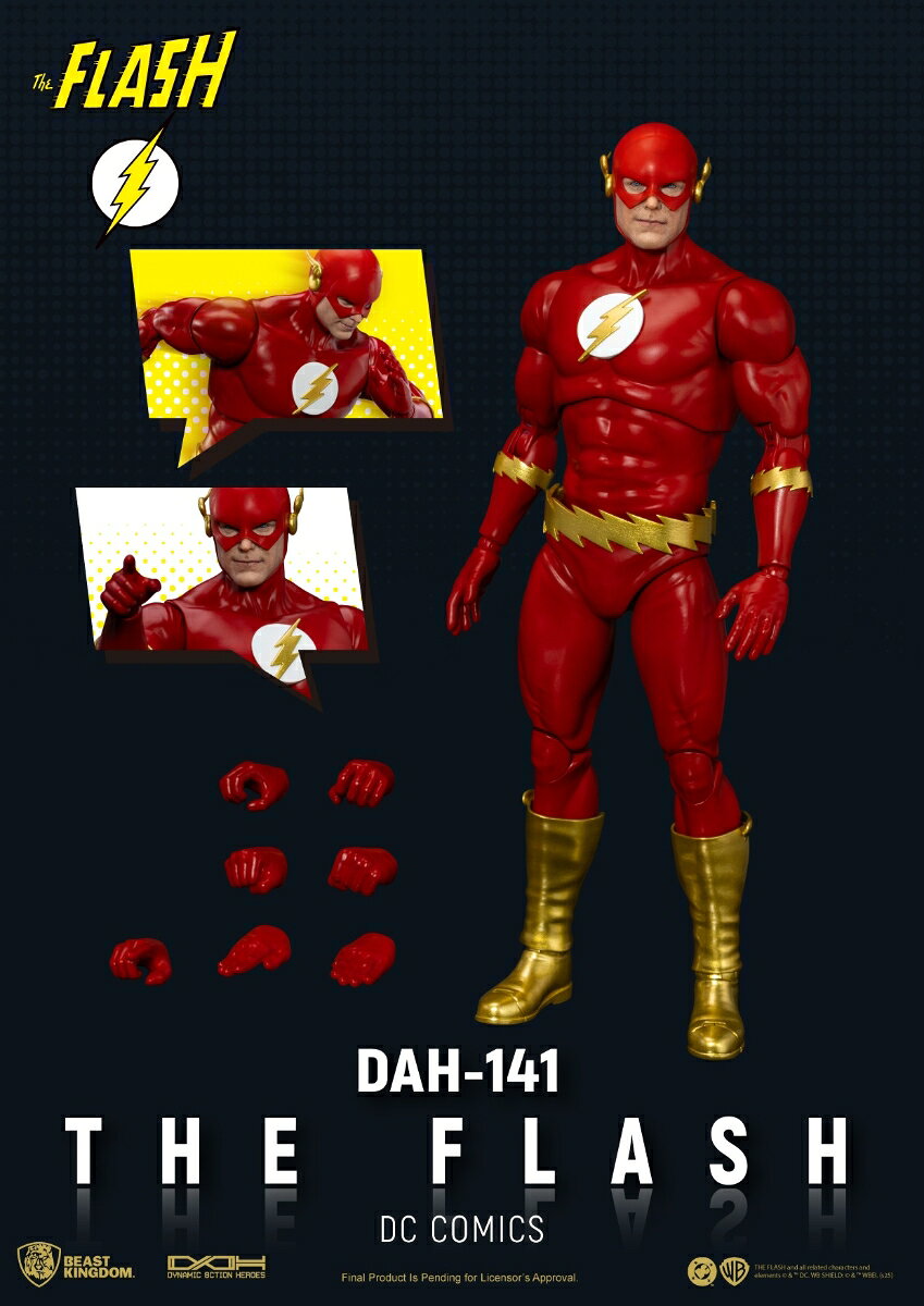 DAH-141 『DCコミックス』 フラッシュ 【00085254341】 (フィギュア)