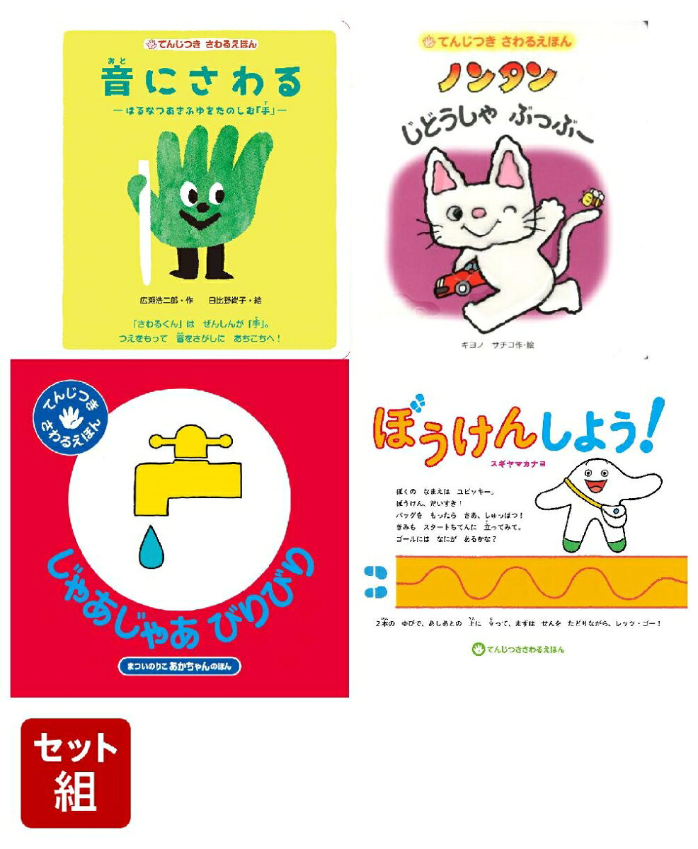てんじつきさわるえほん　いないいないばあ
