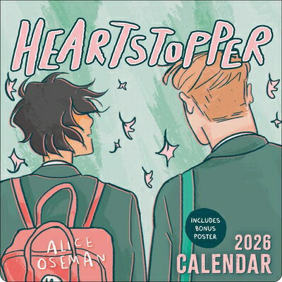 Heartstopper 2026 Wall Calendar with Bonus Poster HEARTSTOPPER 2026 WALL CAL W/B [ Alice Oseman ]