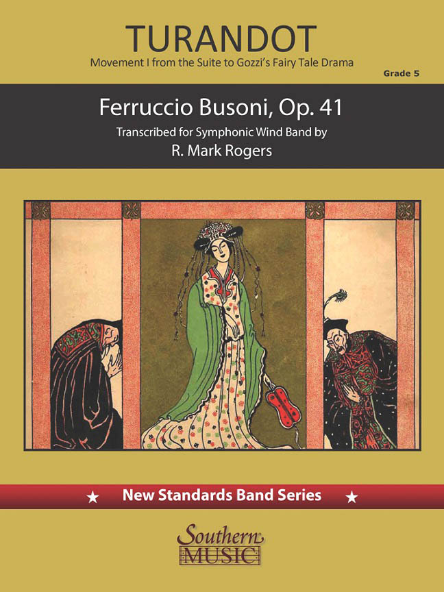 【輸入楽譜】ブゾーニ, Ferruccio: トゥーランドット組曲 Op.41 - 第1楽章/ロジャース編曲: スコアとパート譜セット