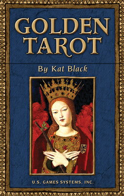 Golden Tarot [With W 120 Page Book] TAROT DECK-GOLDEN TAROT [ Kat Black ]