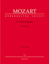 モーツァルト, Wolfgang Amadeus: テ・デウム・ラウダムス ハ長調 KV 141(66b)/原典版/Federhofer編: 指揮者用大型スコア 