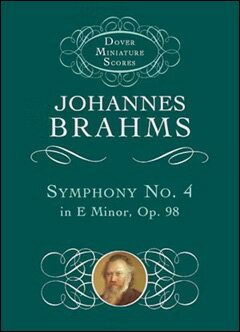 【輸入楽譜】ブラームス, Johannes: 交響曲 第4番 ホ短調 Op.98: 小型スコア
