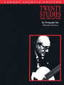 20 studies for the classical guitar written by Beethoven's contemporary, Fernando Sor. Revised, edited and fingered by the great classical guitarist Andres Segovia. These essential repertoire pieces continue to be used by teachers and students to build solid classical technique.