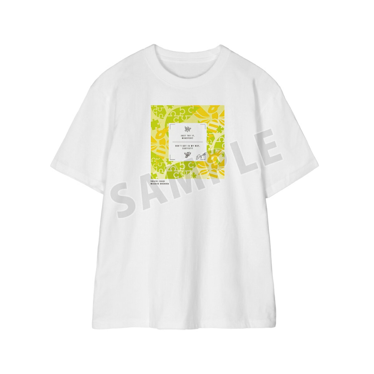 【グッズ】TVアニメ『ブルーロック』 潔 世一＆蜂楽 廻 モチーフ Tシャツレディース(サイズ/M)