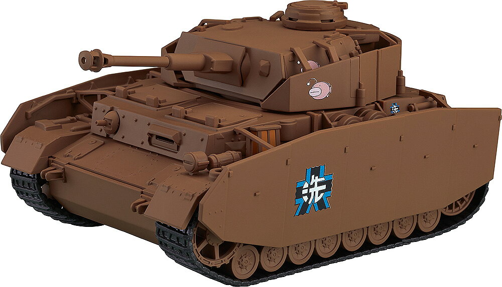大人気TVアニメ『ガールズ＆パンツァー』より、「ねんどろいどもあ IV号戦車 D型改（H型仕様）」が再販で登場！
細部のディテールは残しつつもデフォルメならではの可愛さも兼ね備える造形に落とし込みました。

・全高：約80mm（全長約160mm、全幅約100mm)

※参考画像です。
画像のねんどろいどぷちは付属しません。
販売終了しています。
※掲載の写真はサンプル品を撮影しています。
実際の商品とは一部仕様等異なる場合があります。
※商品の塗装は彩色工程が手作業になるため、商品個々に多少の差異があります。
予めご了承ください。

(C) GIRLS und PANZER Finale Projekt

・ホビー系商品についての諸注意
メーカー都合により発売の大幅な延期が発生する可能性がございます。
予約商品についてはメーカーから順次入荷次第の発送となります。メーカー公表の発売日とは異なる場合がございますのでご了承ください。【対象年齢】：【商品サイズ (cm)】(幅×高さ×奥行）：16×8×10