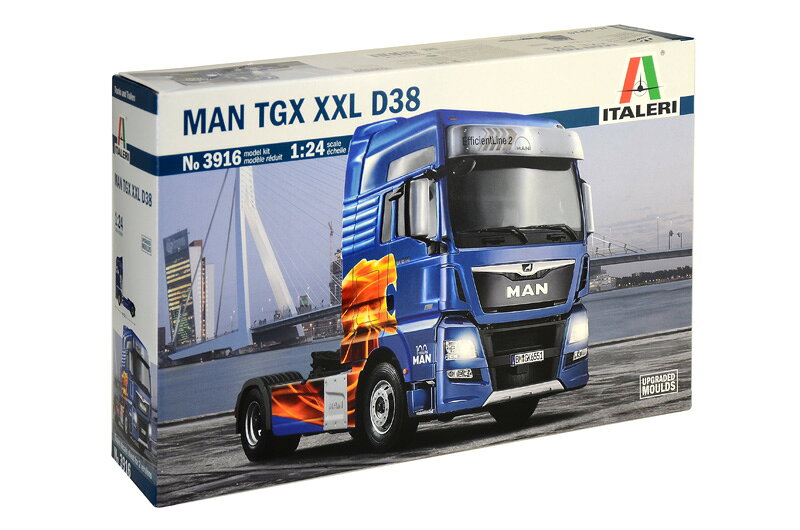 1/24 MAN TGX XXL D38 トラクターヘッド 【IT3916】 (プラスチックモデルキ ...