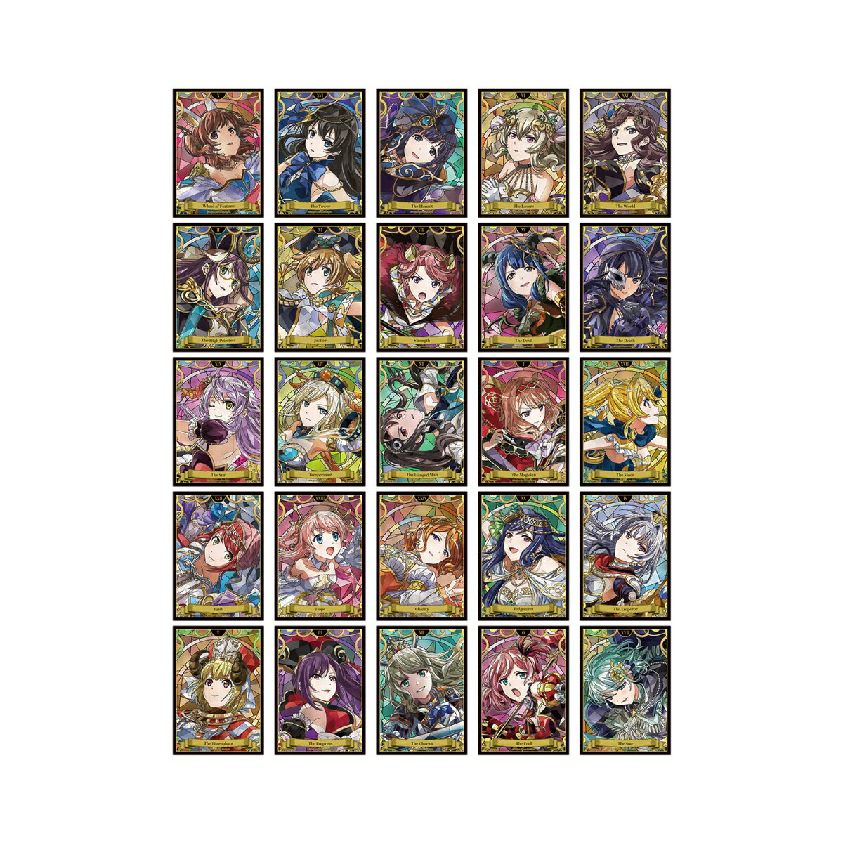 少女☆歌劇 レヴュースタァライト　トレーディング Aure Glass ブロマイド(BOX＝25個)