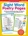 Children will develop word recognition skills, build automaticity, and improve reading fluency with these ready-to-go pages. Each page gives kids repeated opportunities to spell, write, and read a sight word-while completing a fun poem! Poems feature predictable, rhyming text and tie in with popular themes such as weather, seasons, all about me, and more.