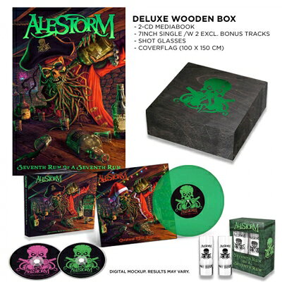【輸入盤】Seventh Rum Of A Seventh Rum: Wooden Boxset (2cd+7inch+shotglasses+coverflag)