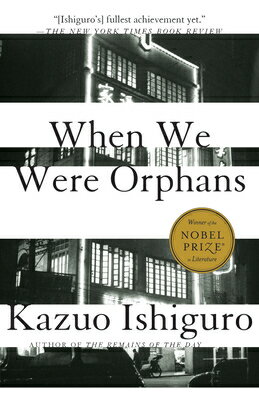 From the Booker Prize-winning, bestselling author of Remains of the Day" comes this stunning work of soaring imagination. 
Born in early-twentieth-century Shanghai, Banks was orphaned at the age of nine after the separate disappearances of his parents. Now, more than twenty years later, he is a celebrated figure in London society; yet the investigative expertise that has garnered him fame has done little to illuminate the circumstances of his parents' alleged kidnappings. Banks travels to the seething, labyrinthine city of his memory in hopes of solving the mystery of his own, painful past, only to find that war is ravaging Shanghai beyond recognition-and that his own recollections are proving as difficult to trust as the people around him. 
Masterful, suspenseful and psychologically acute, When We Were Orphans" offers a profound meditation on the shifting quality of memory, and the possibility of avenging one's past.