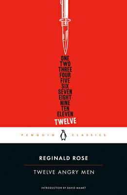 The Penguin Classics debut that inspired a classic film and a current Broadway revival 
 Reginald Rose's landmark American drama was a critically acclaimed teleplay, and went on to become a cinematic masterpiece in 1957 starring Henry Fonda, for which Rose wrote the adaptation. A blistering character study and an examination of the American melting pot and the judicial system that keeps it in check, "Twelve Angry Men" holds at its core a deeply patriotic belief in the U.S. legal system. The story's focal point, known only as Juror Eight, is at first the sole holdout in an 11-1 guilty vote. Eight sets his sights not on proving the other jurors wrong but rather on getting them to look at the situation in a clear-eyed way not affected by their personal biases. Rose deliberately and carefully peels away the layers of artifice from the men and allows a fuller picture of America, at its best and worst, to form.