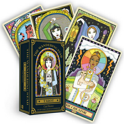 The Wandering Star Tarot: An 80-Card Deck Guidebook FLSH CARD-WANDERING STAR TAROT Cat Pierce