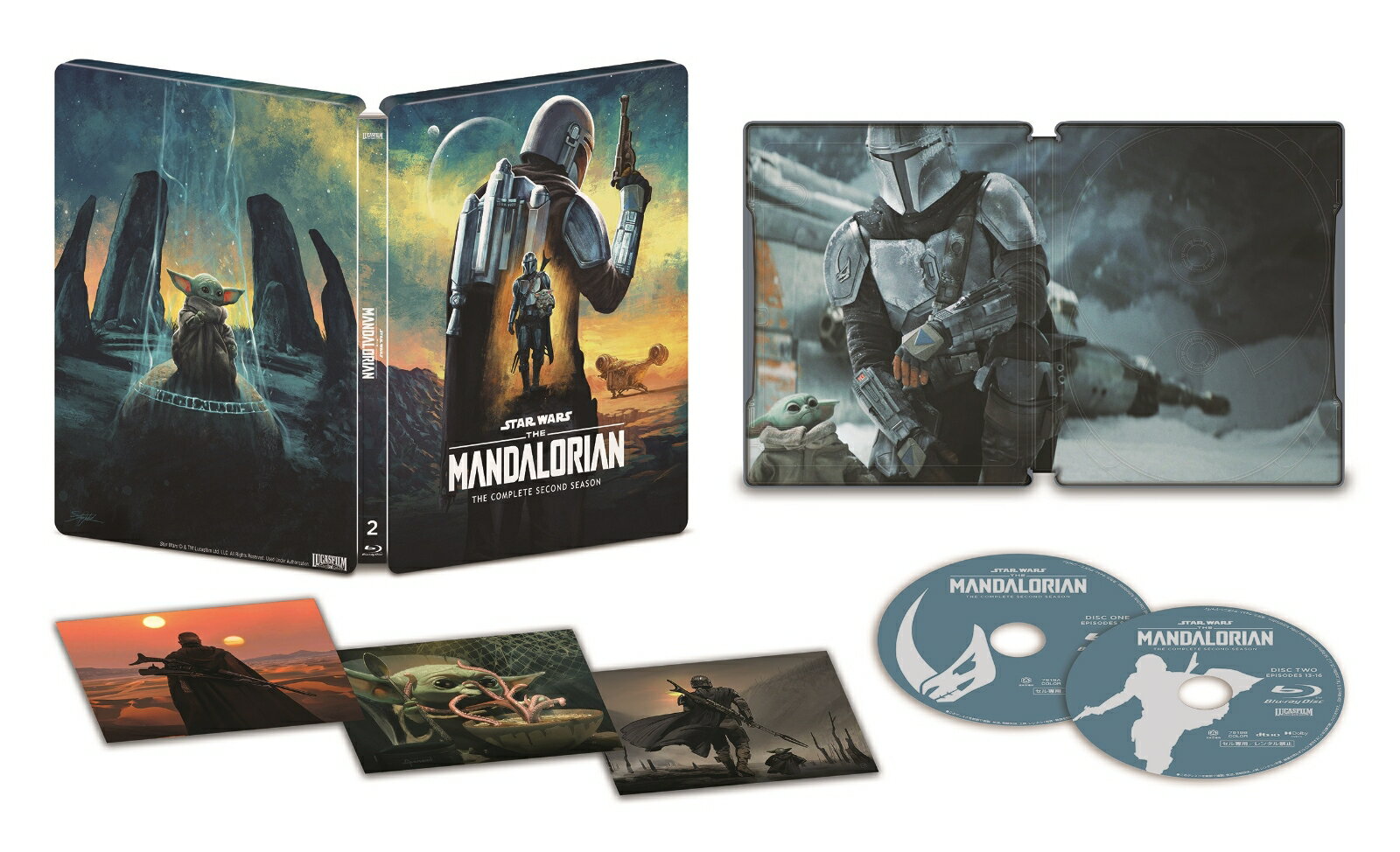 マンダロリアン　シーズン2 Blu-ray コレクターズ・エディション スチールブック（数量限定）【Blu-ray】 [ ペドロ・…