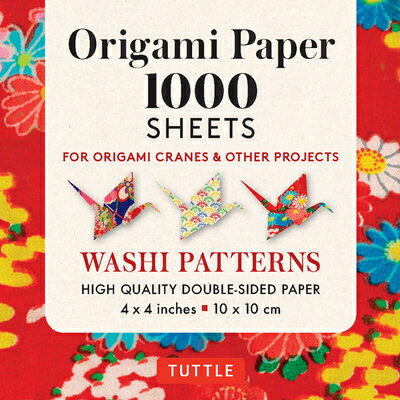 ORIGAMI PAPER WASHI PATTERNS 1000 SHEETS