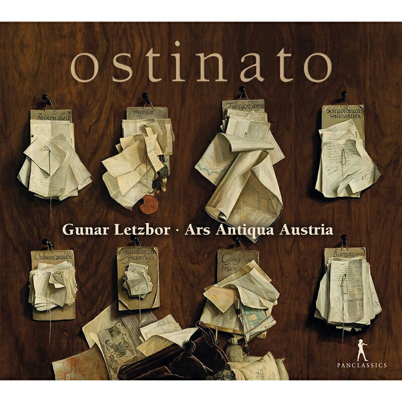 【輸入盤】『オスティナート』　グナール・レツボール、アルス・アンティクヮ・アウストリア
