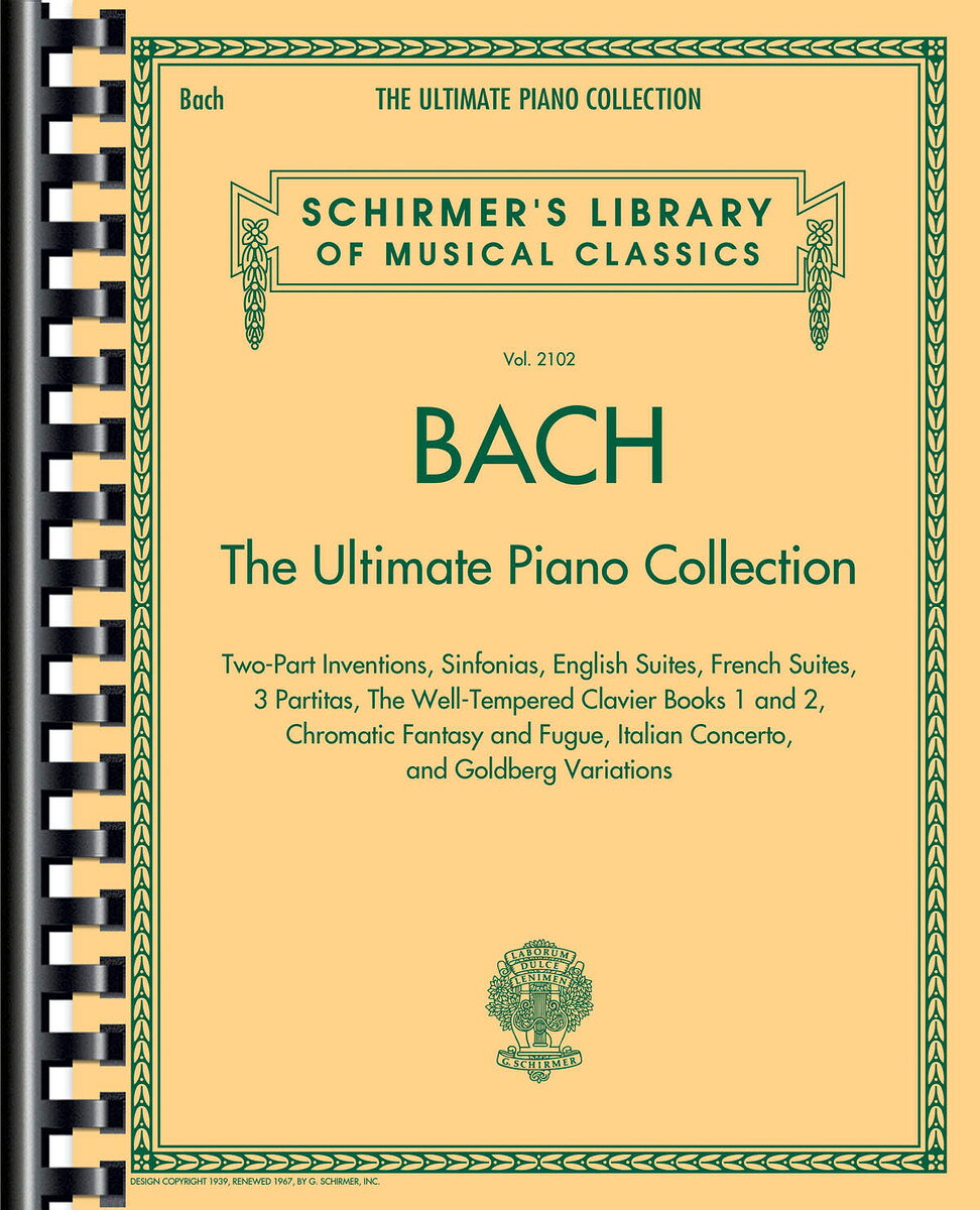 【輸入楽譜】バッハ, Johann Sebastian: 究極のバッハ・コレクション/ツェルニー、ビューロー & カークパトリック編