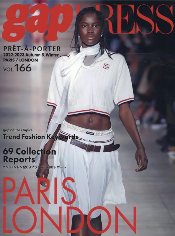 ڼղܡ2022-2023 A/W gap PRESS vol.166 PARIS / LONDON