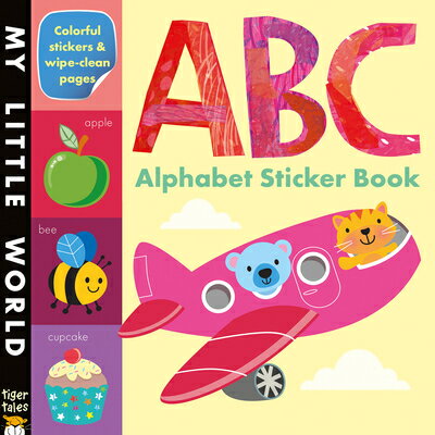 ABC ALPHABET STICKER BOOK(P)