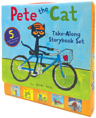 Pete the Cat Take-Along Storybook Set: 5-Book 8x8 Set BOXED-PETE THE CAT TAKE-ALO 5V Pete the Cat [ James Dean ]