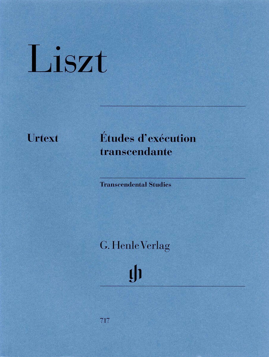 【輸入楽譜】リスト, Franz(Ferenc): 超絶技巧練習曲集/原典版/Heinemann編/Liszt運指