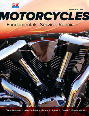 Motorcycles: Fundamentals, Service, Repair MOTORCYCLES FIFTH EDITION REVI [ Chris Grissom ]