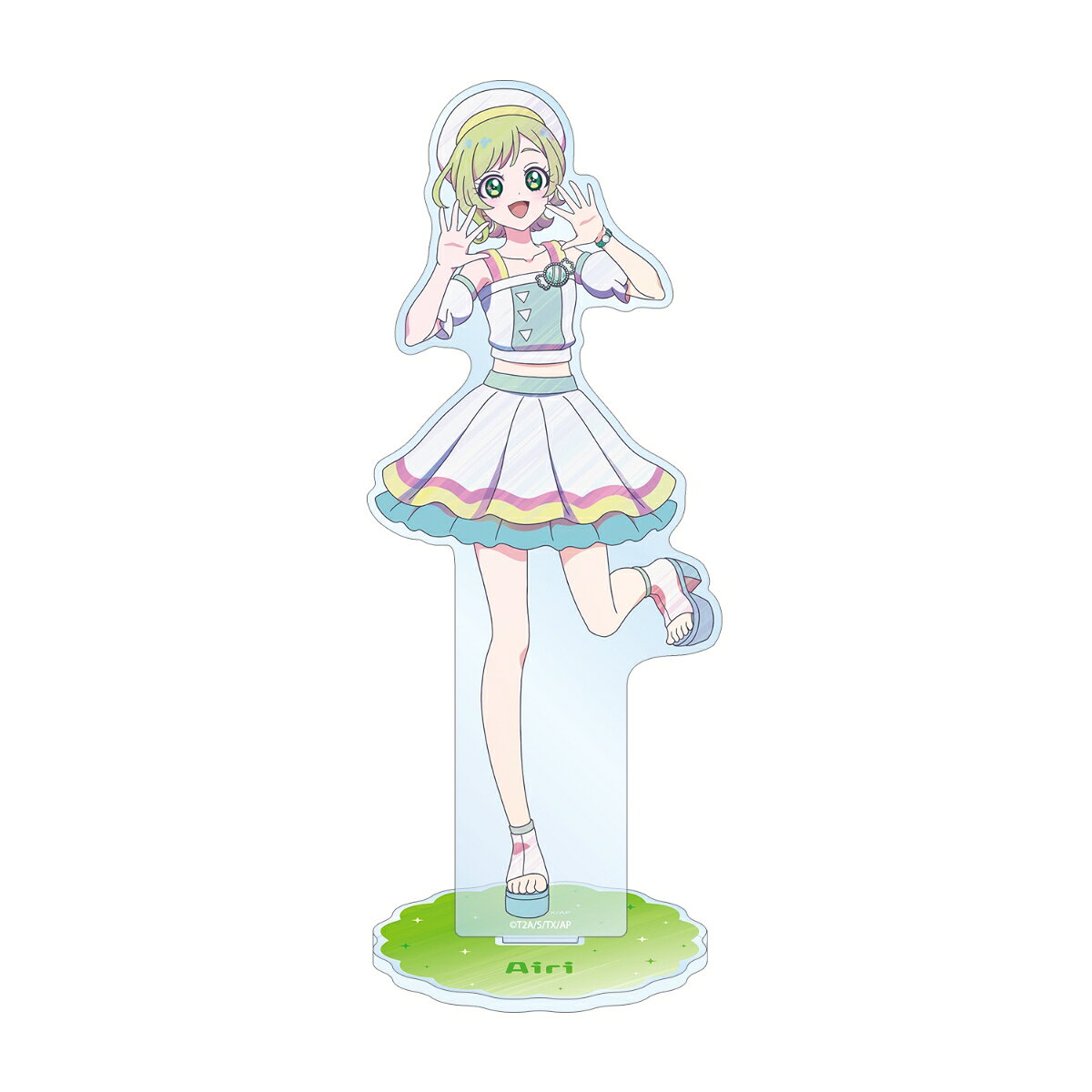 ひみつのアイプリ三ツ葉 アイリ Ani-Art clear label BIGアクリルスタンド