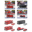 ホットウィール(Hot Wheels) チームトランスポート アソート 乗り物おもちゃ ミニカー 2台組×4セット入り BOX販売 3歳から マルチ FLF56-987H